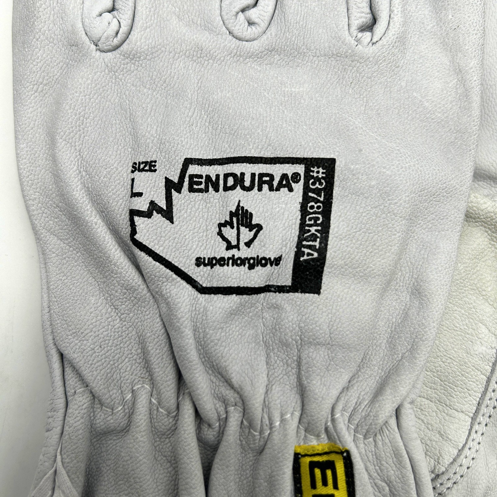 Superior Endura 378GKTA Leather Drivers Gloves Size Large Goatskin 6 Pairs