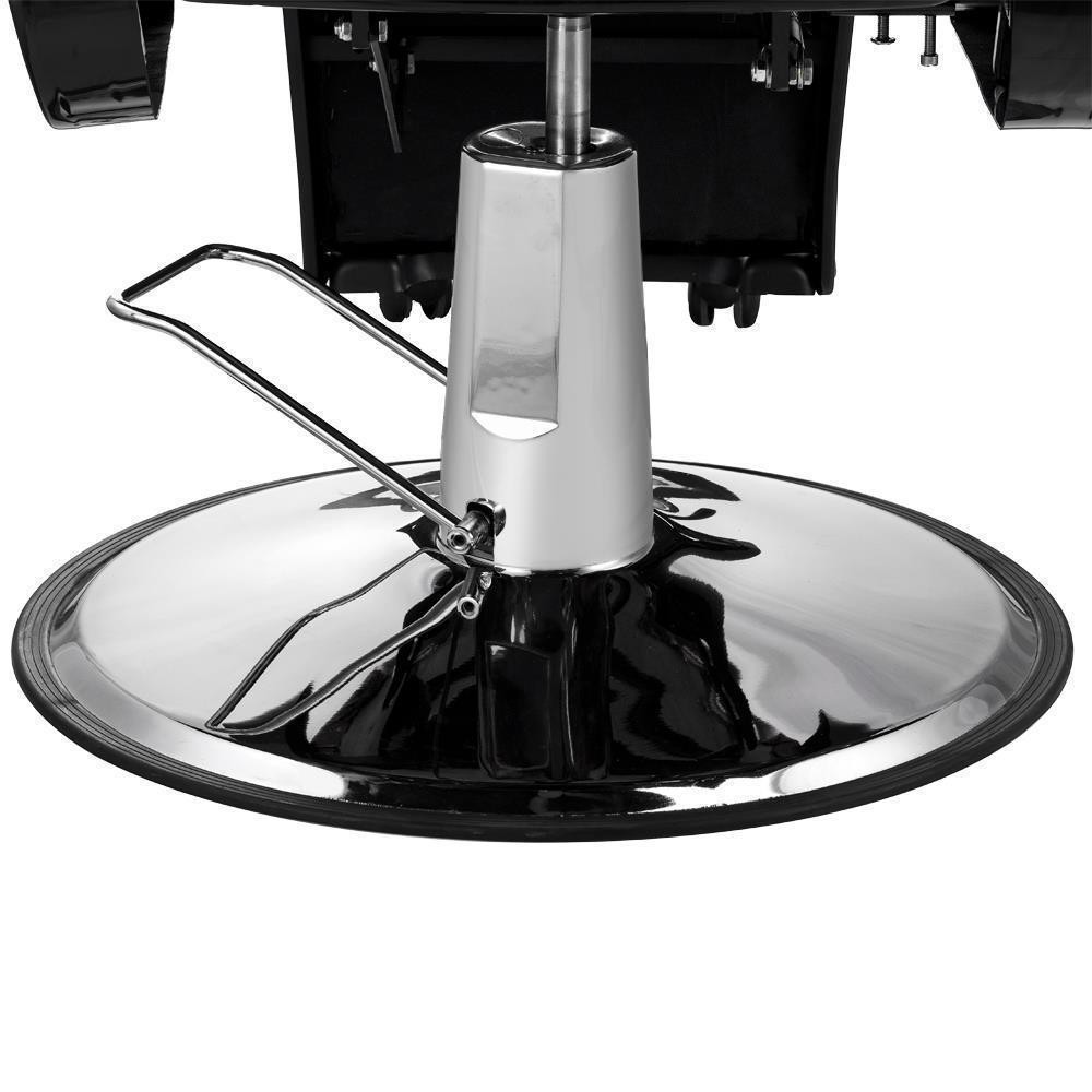 Hydraulic Recline Barber Chair, Heavy Duty Salon Hair Stylist Tattoo Chair-Black