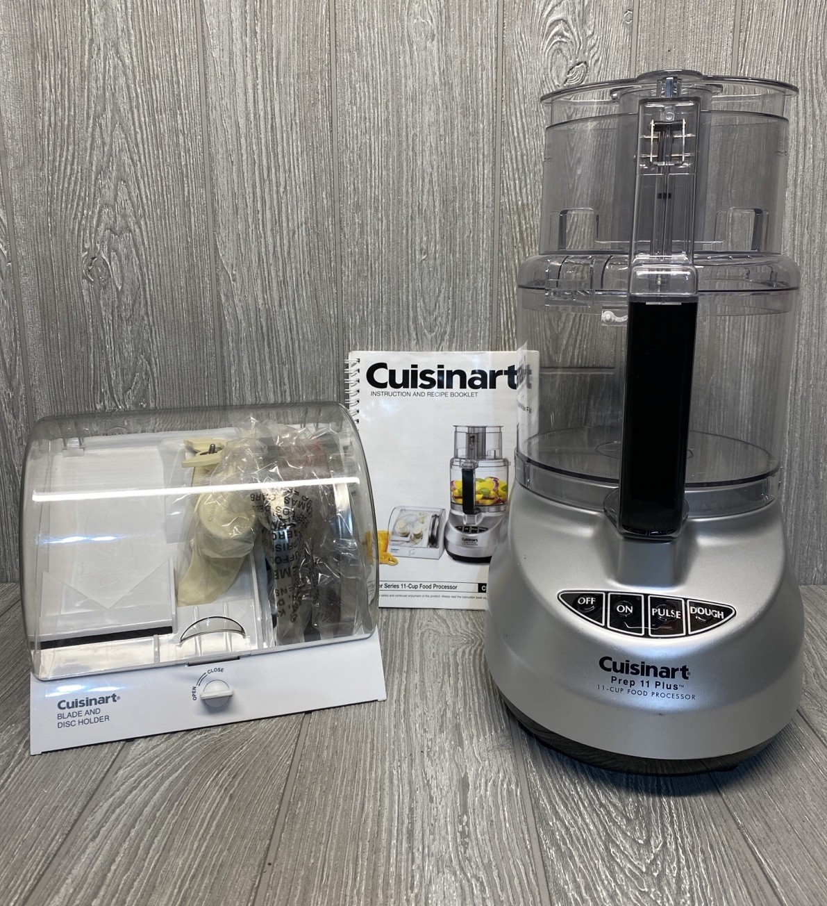 Cuisinart Prep 11 Plus Food Processor w/ All Attachments Set Is Complete