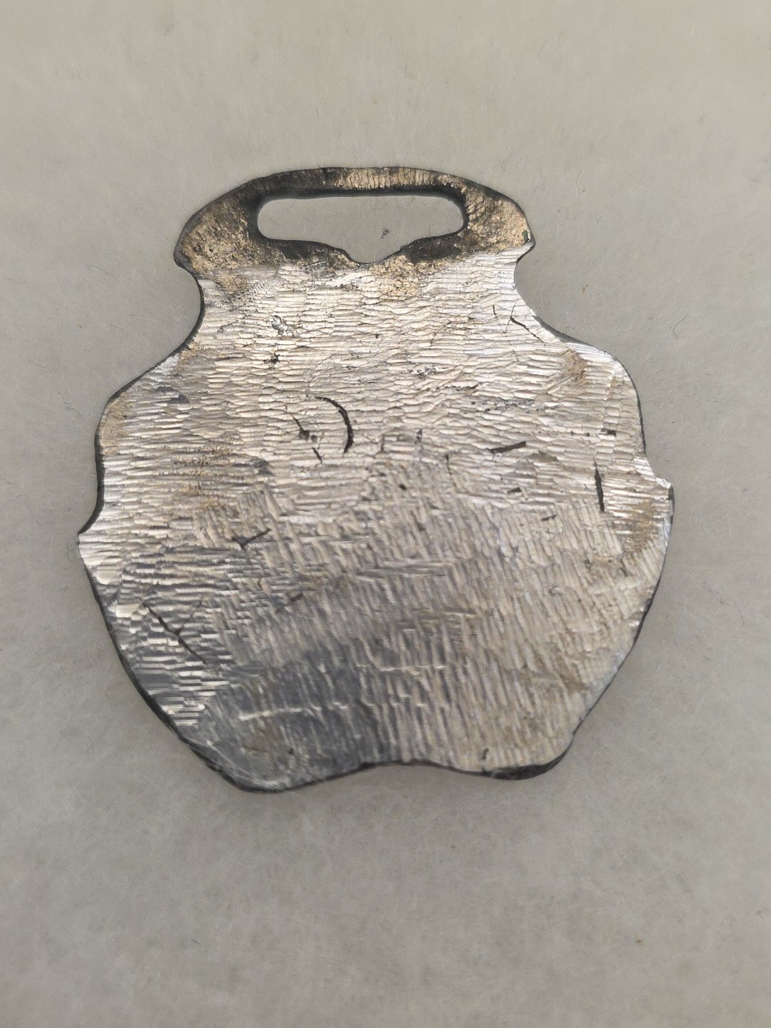 Circa 1900s Vintage Zeppelin Airship + Airplane Watch Fob