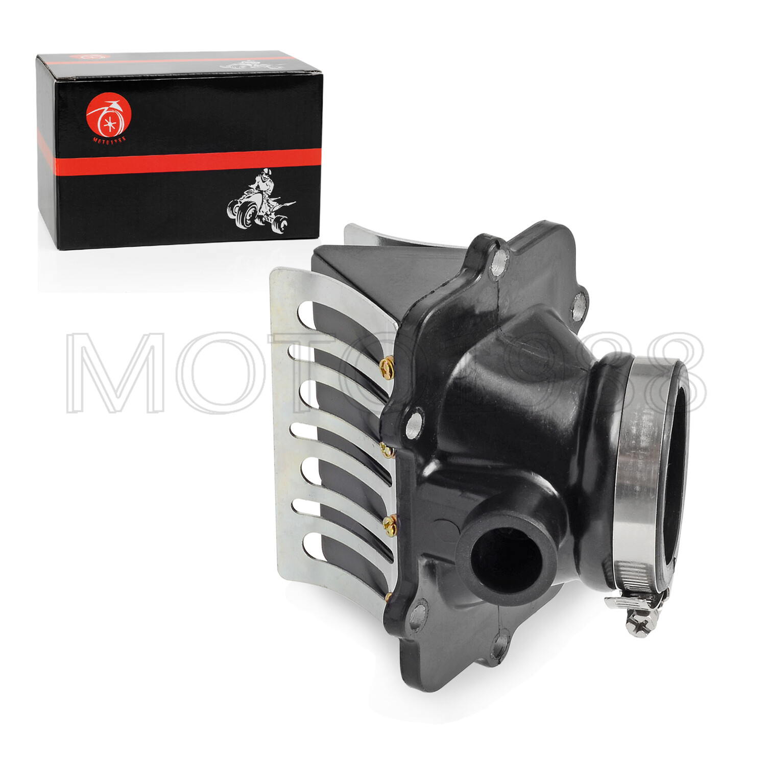 2X Carb Flange Intake Socket Reed Valve For Ski-Doo Legend 700 800 Legend GT 700