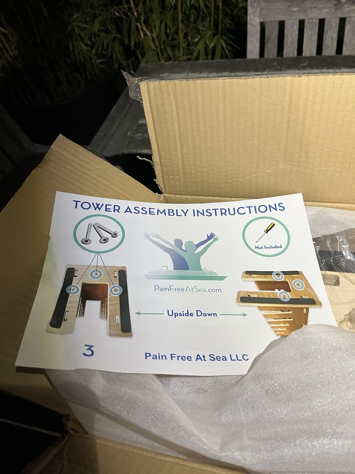 Pain Free At Sea Multi-Positioning Tower Posture Therapy Pedal Egoscue