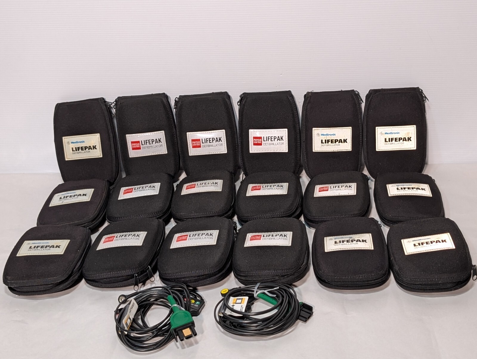 Physio Control 3 Lead ECG Cable w/Case For LIFEPAK 1000 AED, European version