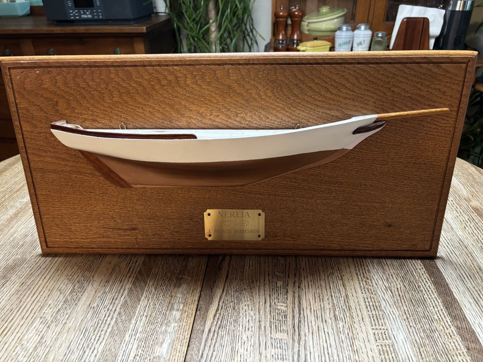 Half Hull Ship Model NEREIA  L. Francis Herreshoff