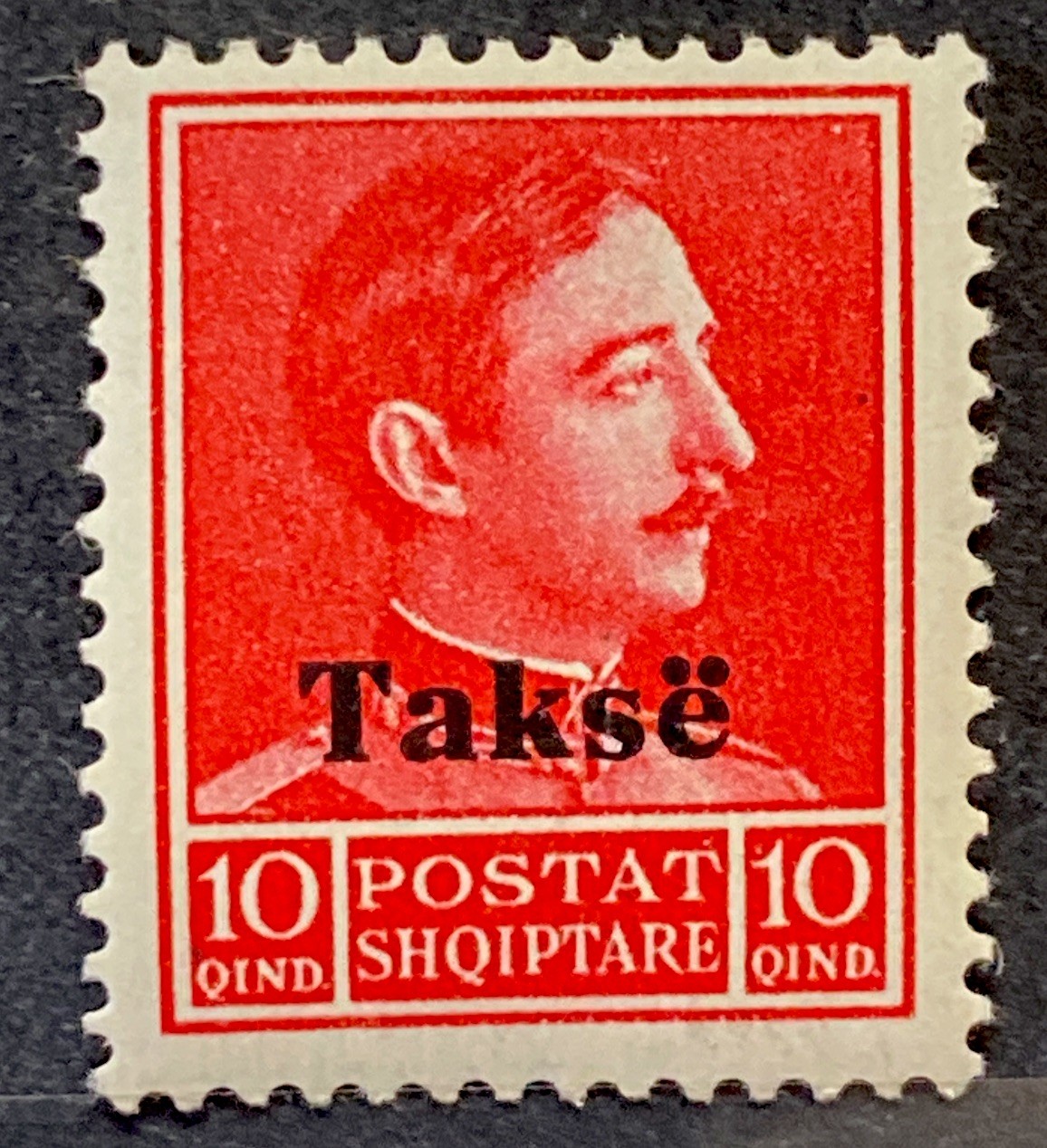 Albania 1036. POSTAGE STAMP. SC# J39 10c carmine. Mint HOG