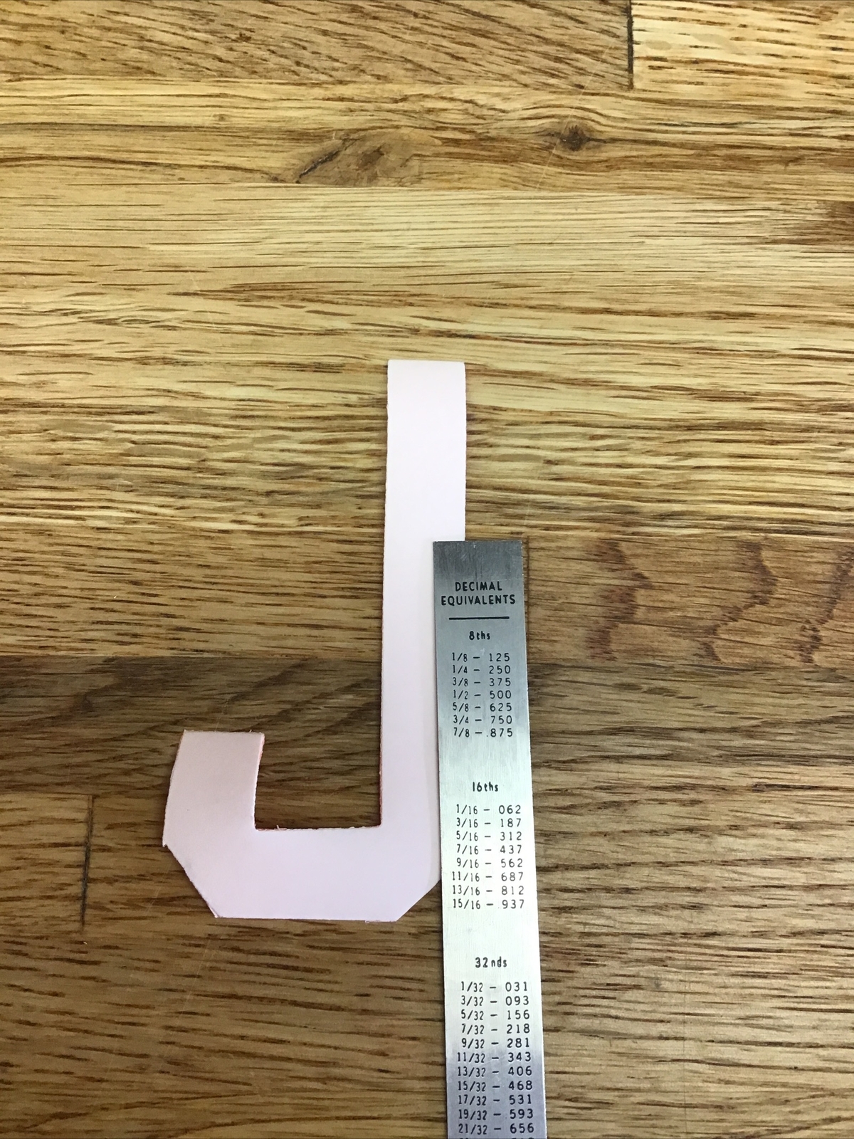 Firefighter / EMT Turnout Coat Reflective Iron-On Letter “J” Orange/Red D-6