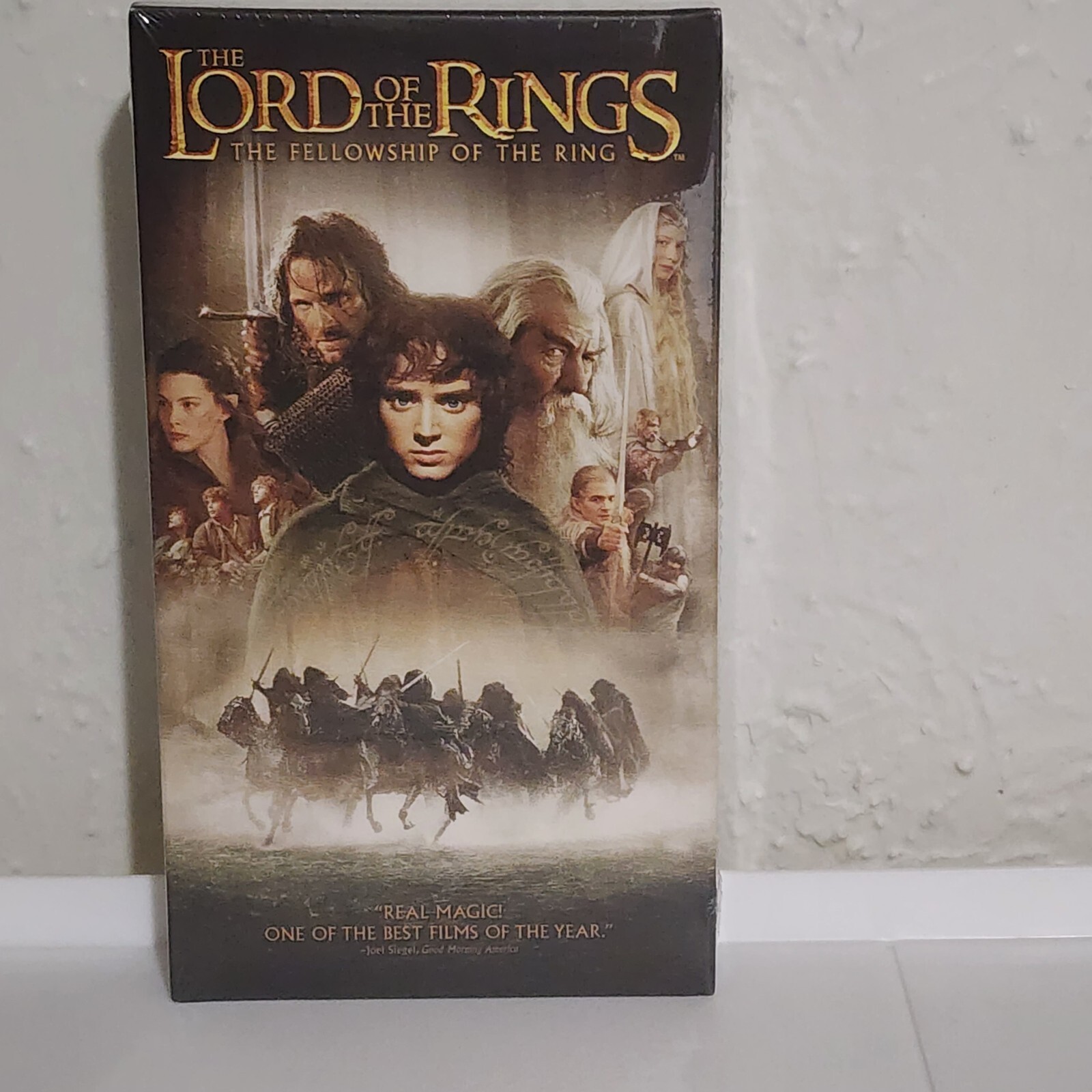 The Lord of the Rings Fellowship of the Ring 2002 VHS Sealed - Never Circulated