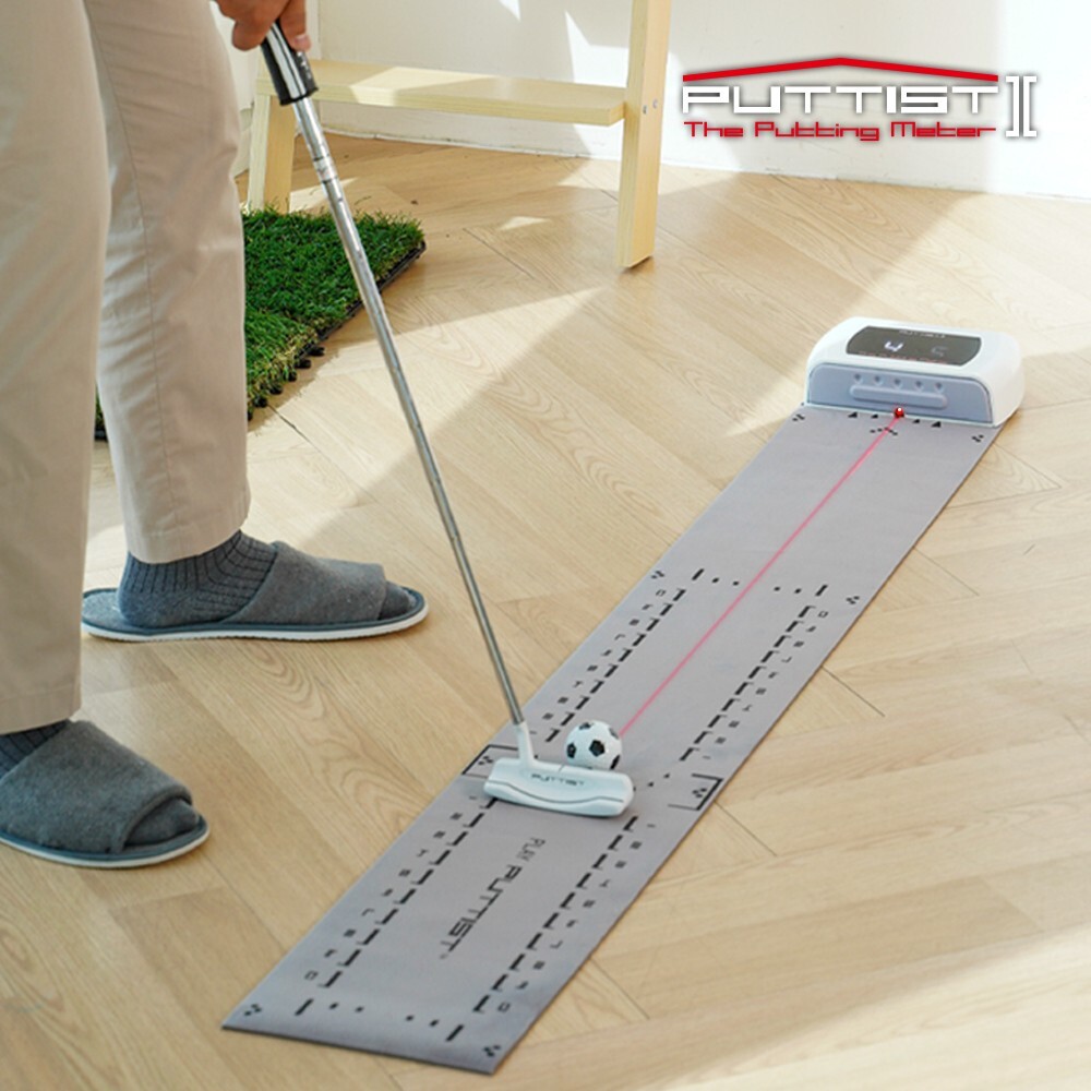 PUTTIST II Newest Digital Putting Trainer (20m/60ft/Rechargeable/LASER/ORIGINAL)