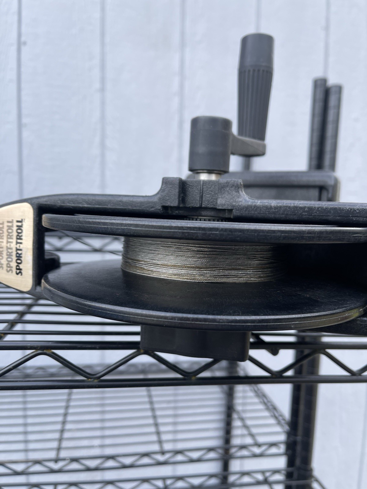 Vintage Cannon Sport-Troll Manual Downrigger with Base