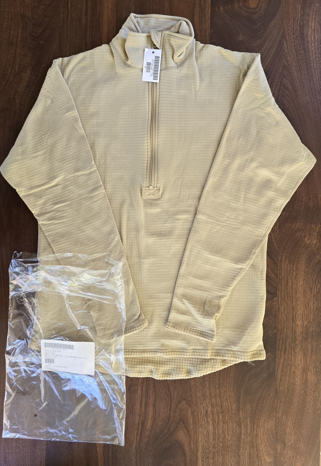 GEN III Level 2 Cold Weather L2 Waffle Shirt MEDIUM LONG GEN3 NEW