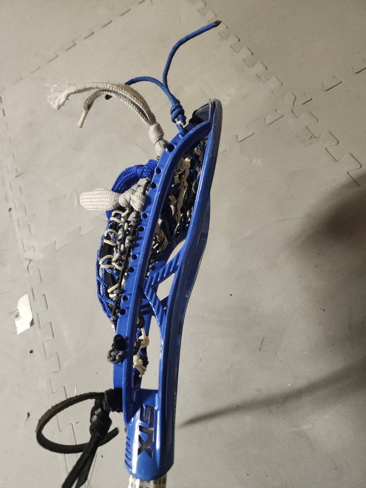 Rare Stx OG K18 Lacrosse Head Excellent Condition On A New Mens 7075 CrankShaft