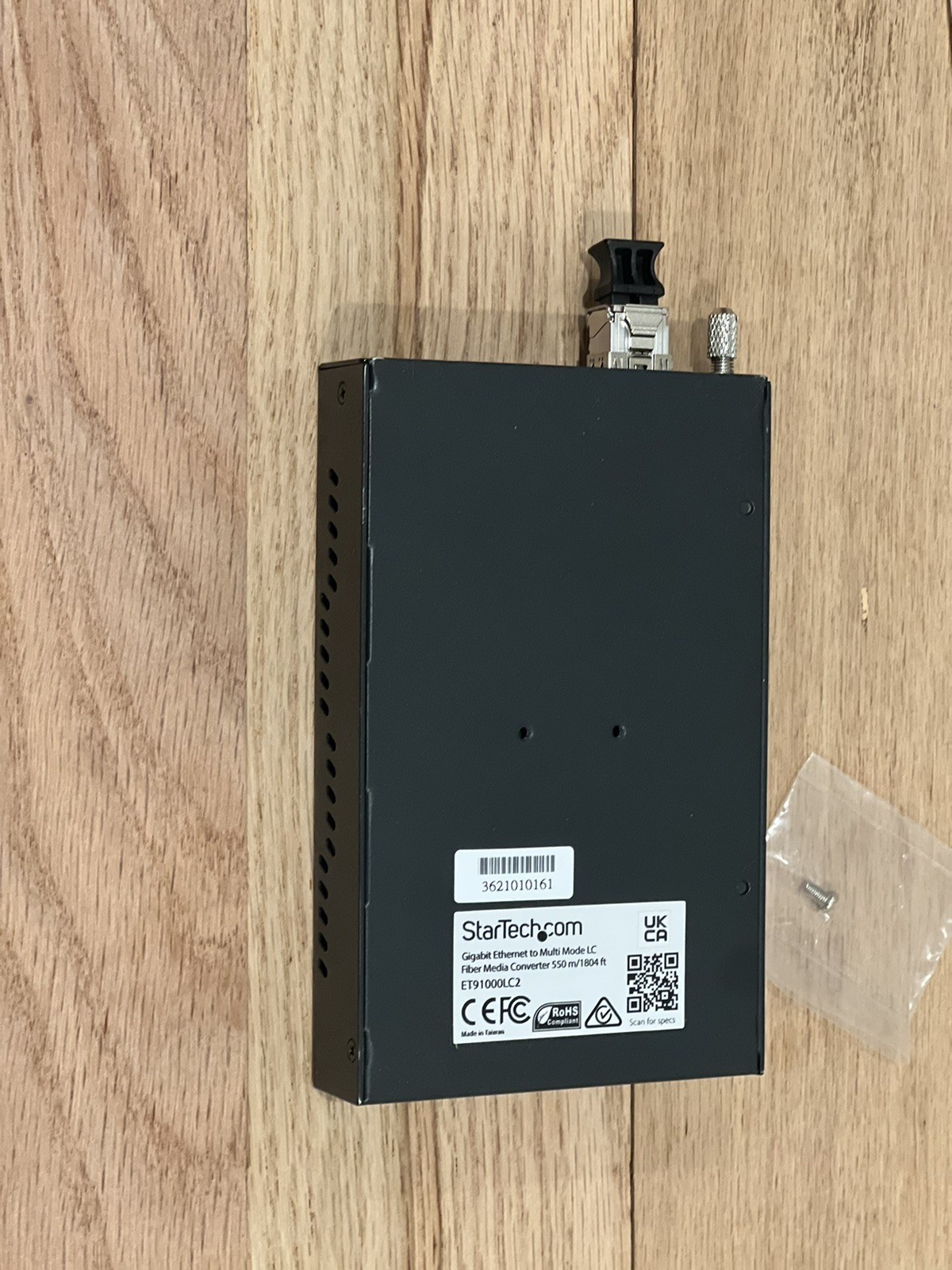 Startech.Com ET91000LC2 Fiber Media Converter 550 m/ 1804ft