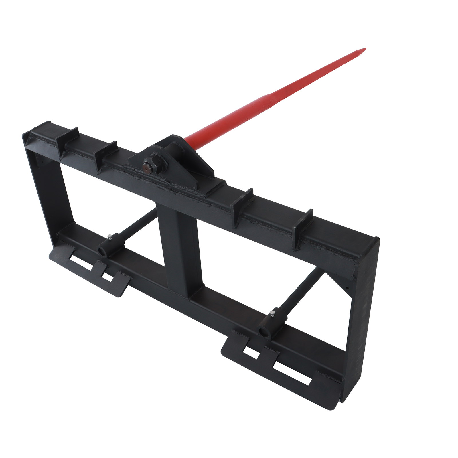 49" Tractor Hay Spear Sleeve Quick Attach Skid Steer Loader