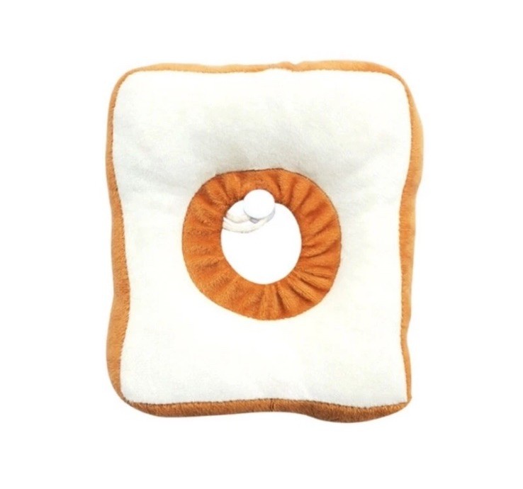 Hombys Soft Dog Cone Collar Toast Shape Spay Neuter Surgery Recovery Size Large