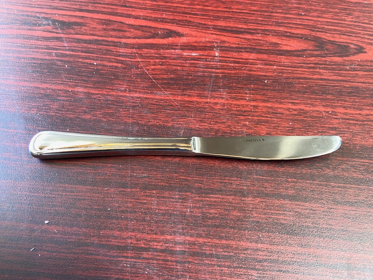 12 Pack Oneida T015KSBG 7-1/8" Butter Knife 18/10 Stainless New Rim Pattern 8962