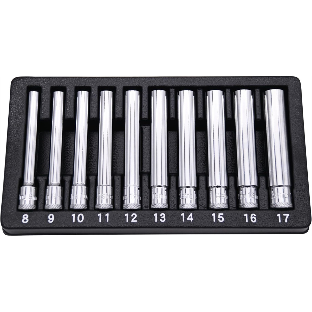 Astro Pneumatic 10pc 3/8" Drive Extra Deep Metric Socket Set 4110