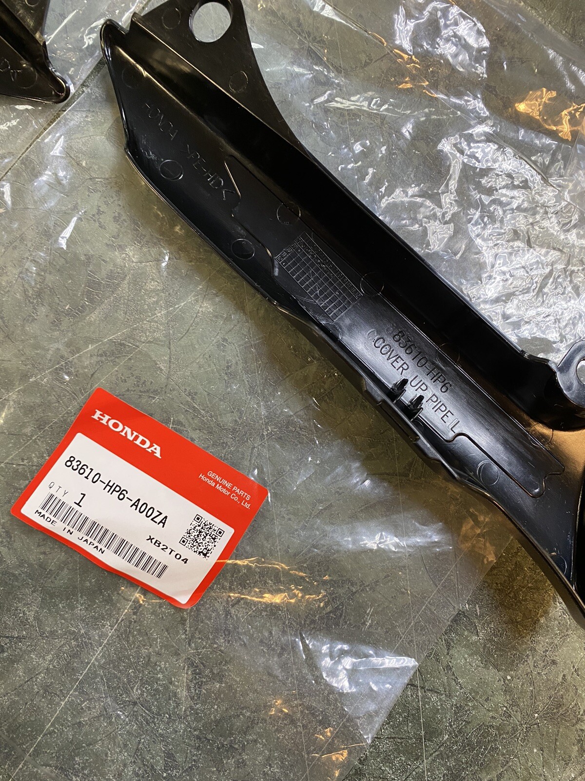 2008-2009 Honda TRX700XX TRX700 Left & Right Upper Frame Pipe Cover Guards OEM