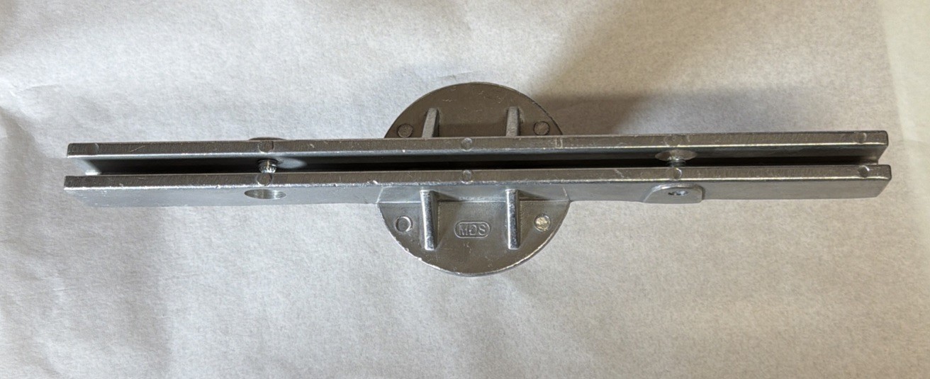 12" Road Street Name Sign Top Mounting Bracket U Channel Post Flat Holder