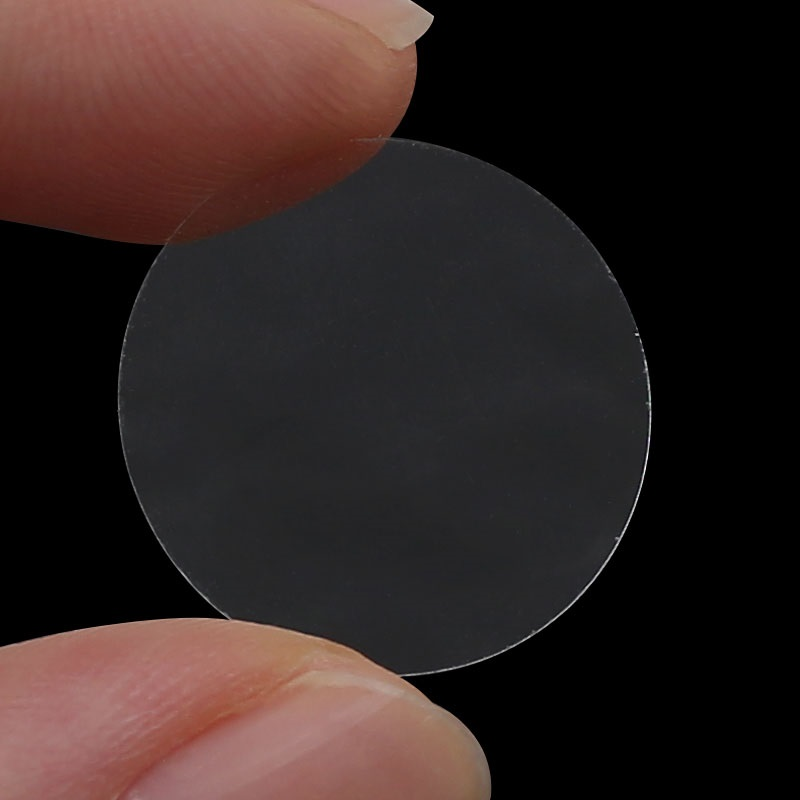 100 Pieces Round Coverslip Laboratory Microscope Glass Cover Slides