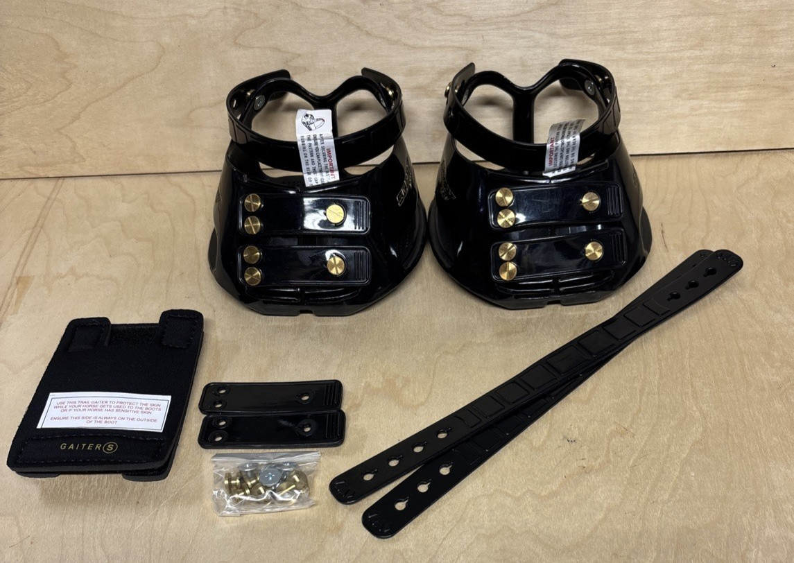 Scoot Boot Horse Hoof Boot - Size 1 - PAIR - Lightweight Performance Boots