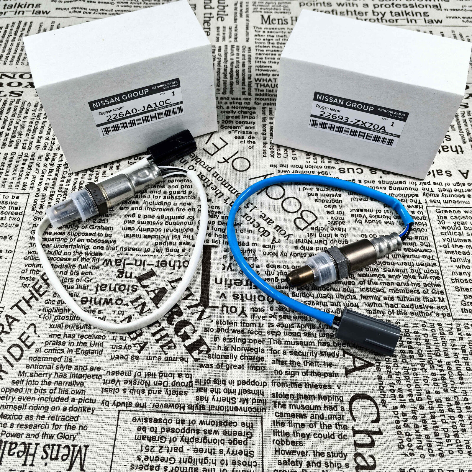 OEM 2PCS Upstream & Downstream Oxygen O2 Sensor For 2007-2013 Nissan Altima 2.5L