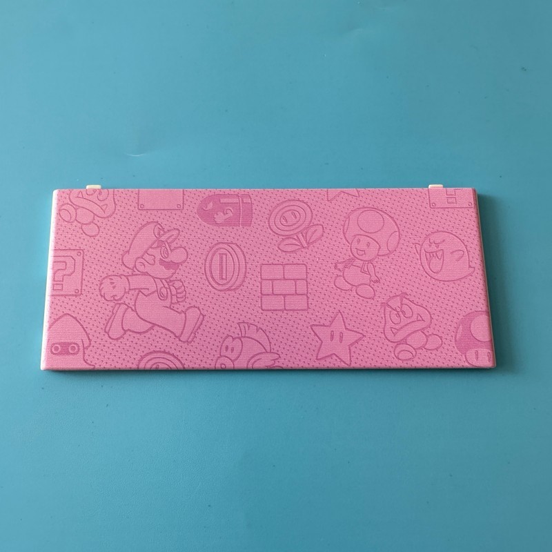 Top+Bottom Plates Cover Housing Shell Faceplate Case For Nintendo New 3DS Mario