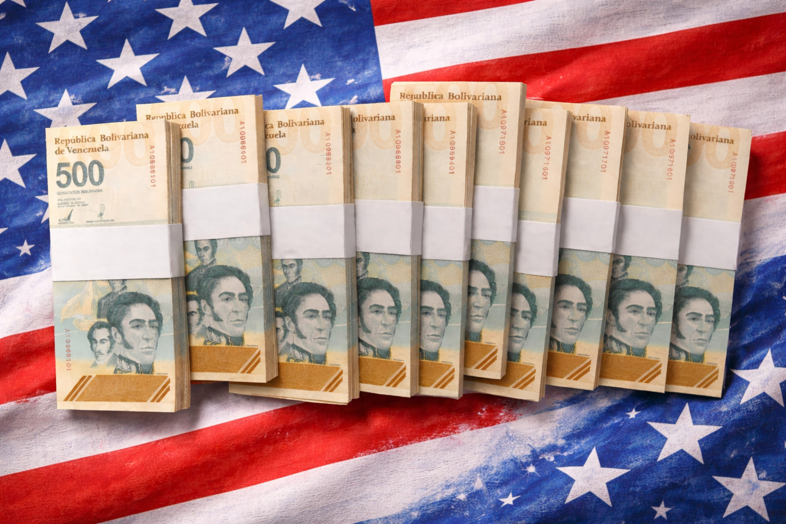 100 X Venezuela 500  Bolivar Digitales 2024 UNC Genuine With COA