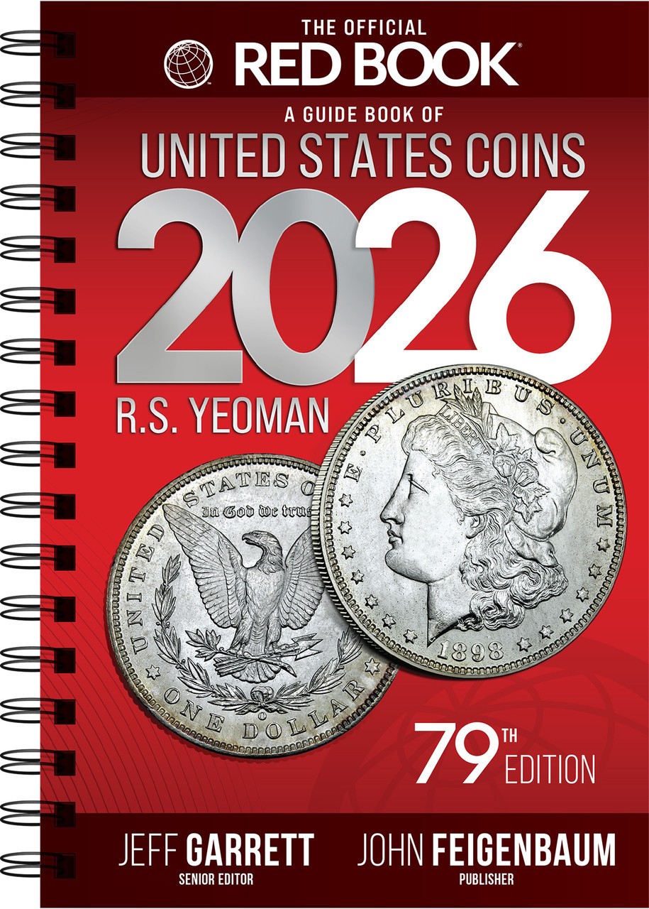 Guide Book of United States Coins Red Book 2026 Spiral Guide