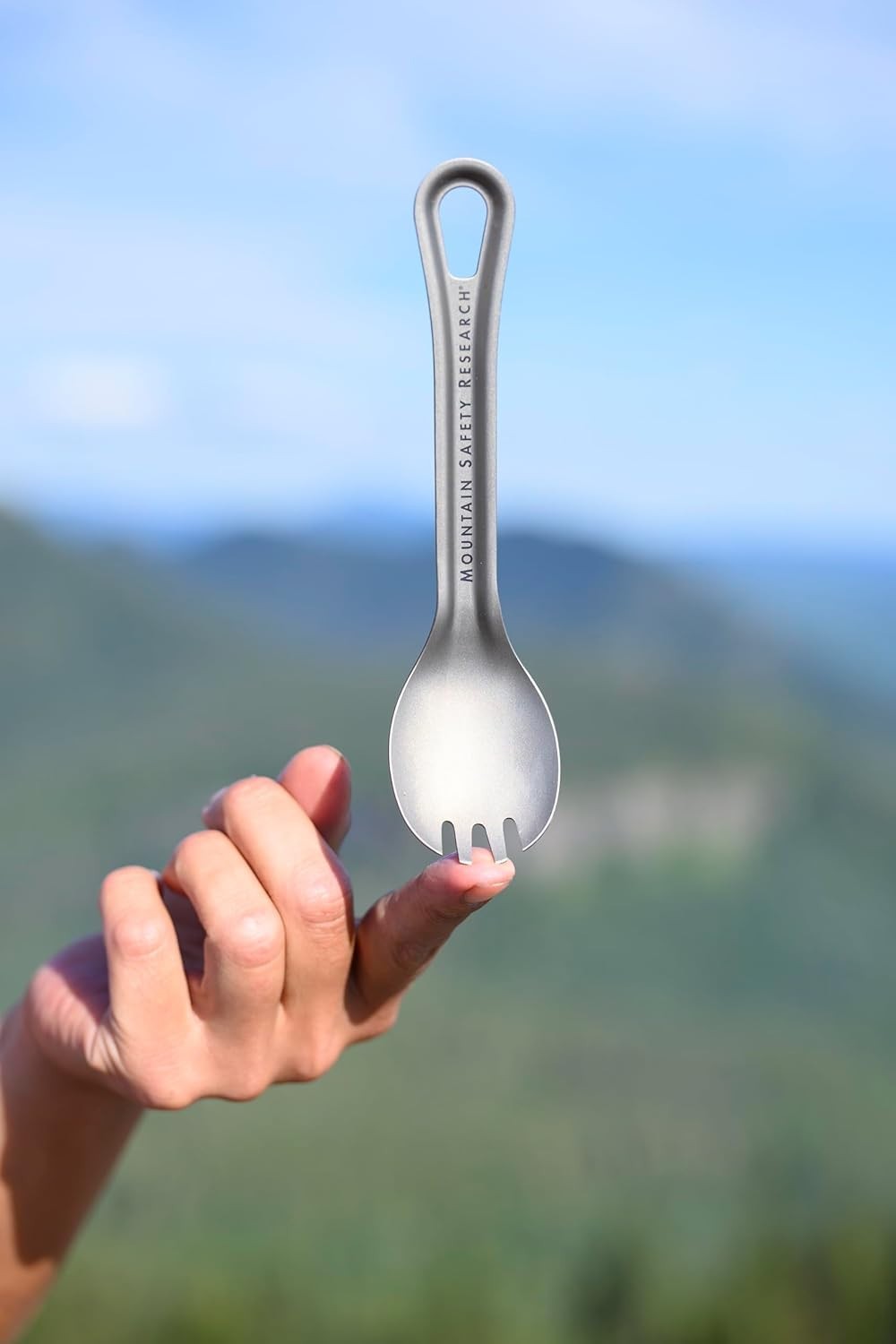 6.34-Inch Titan Ultralight Titanium Spork: Perfect for Camping & Backpacking