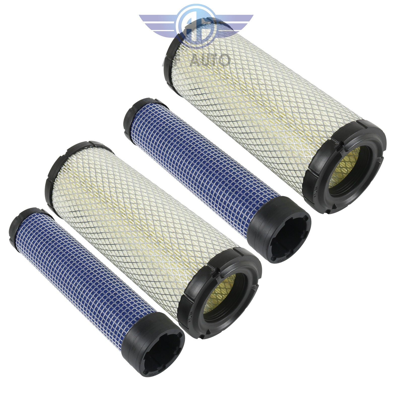 2PK Air Filter Set For Kohler Kawasaki 2508301-S 2508304-S 11013-7020 11013-7019