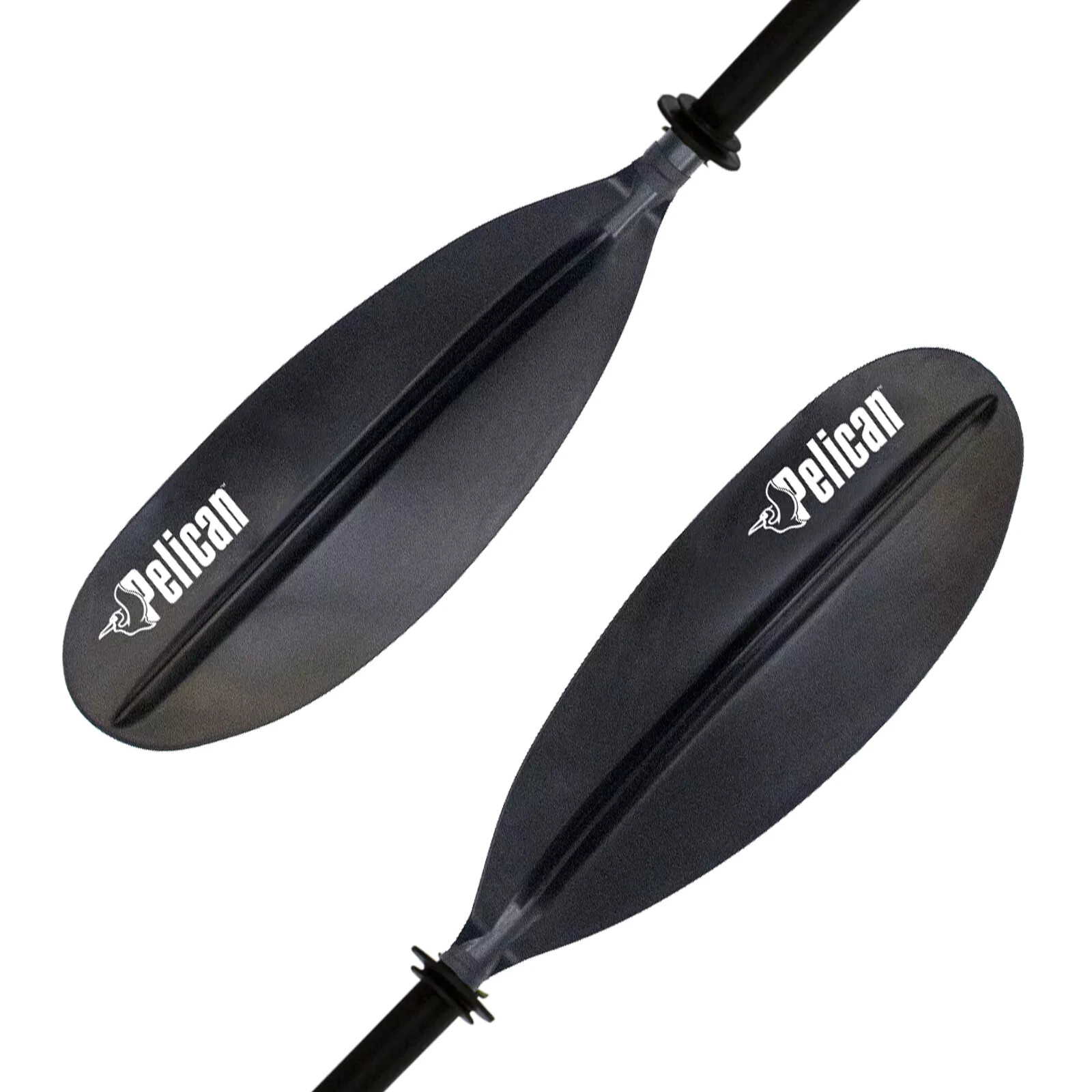 Pelican - Standard Kayak Paddle - Black - 220 cm - Aluminum Shaft PS1965