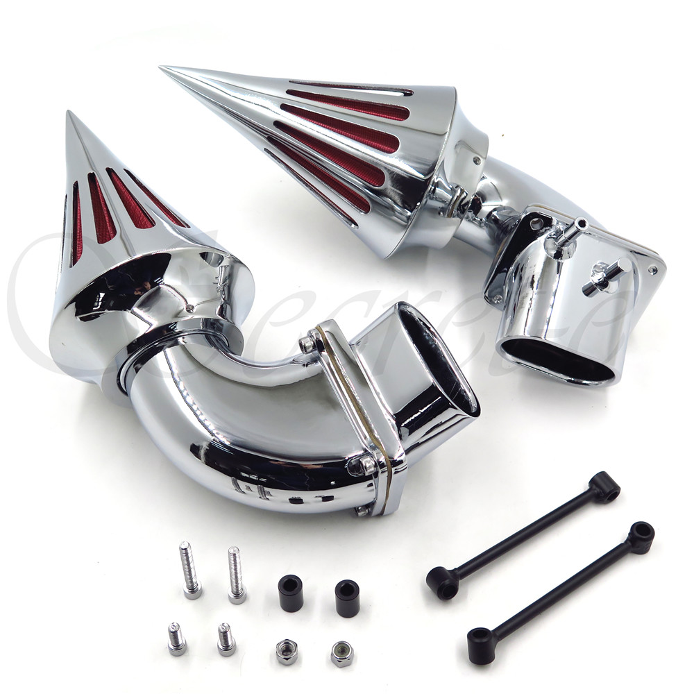 Cone Spike Air Cleaner Kit Intake Filter For Suzuki Boulevard M109 (All Year)Chr
