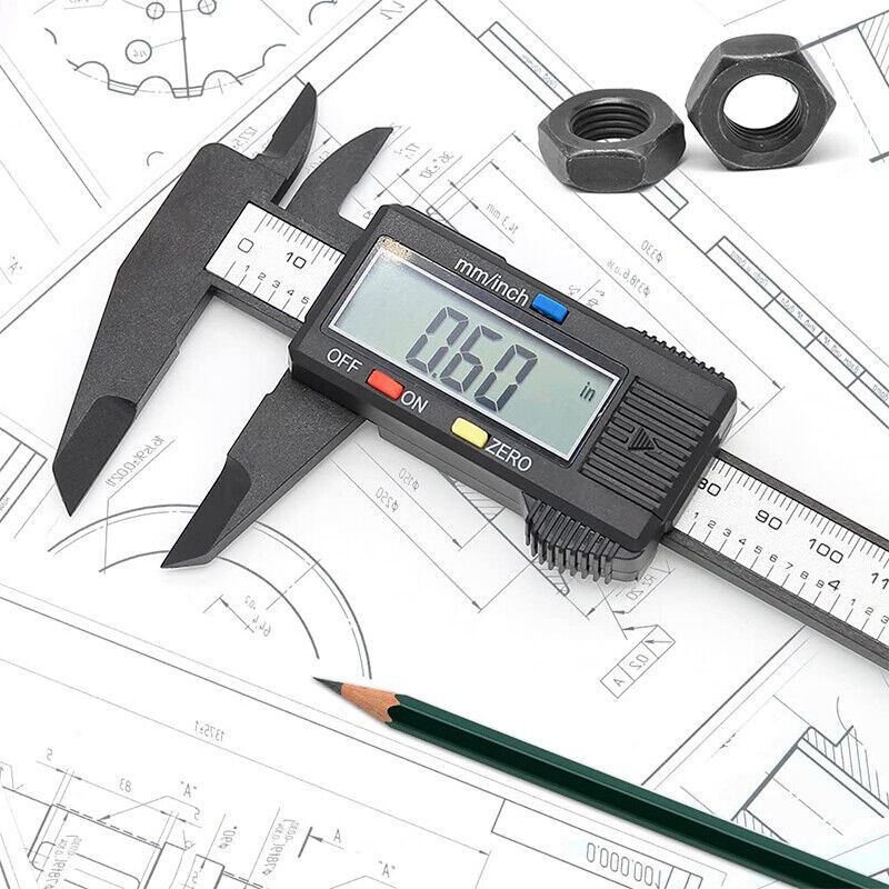 Electronic Digital Caliper Dial Vernier Caliper Gauge Micrometer Measuring Tool