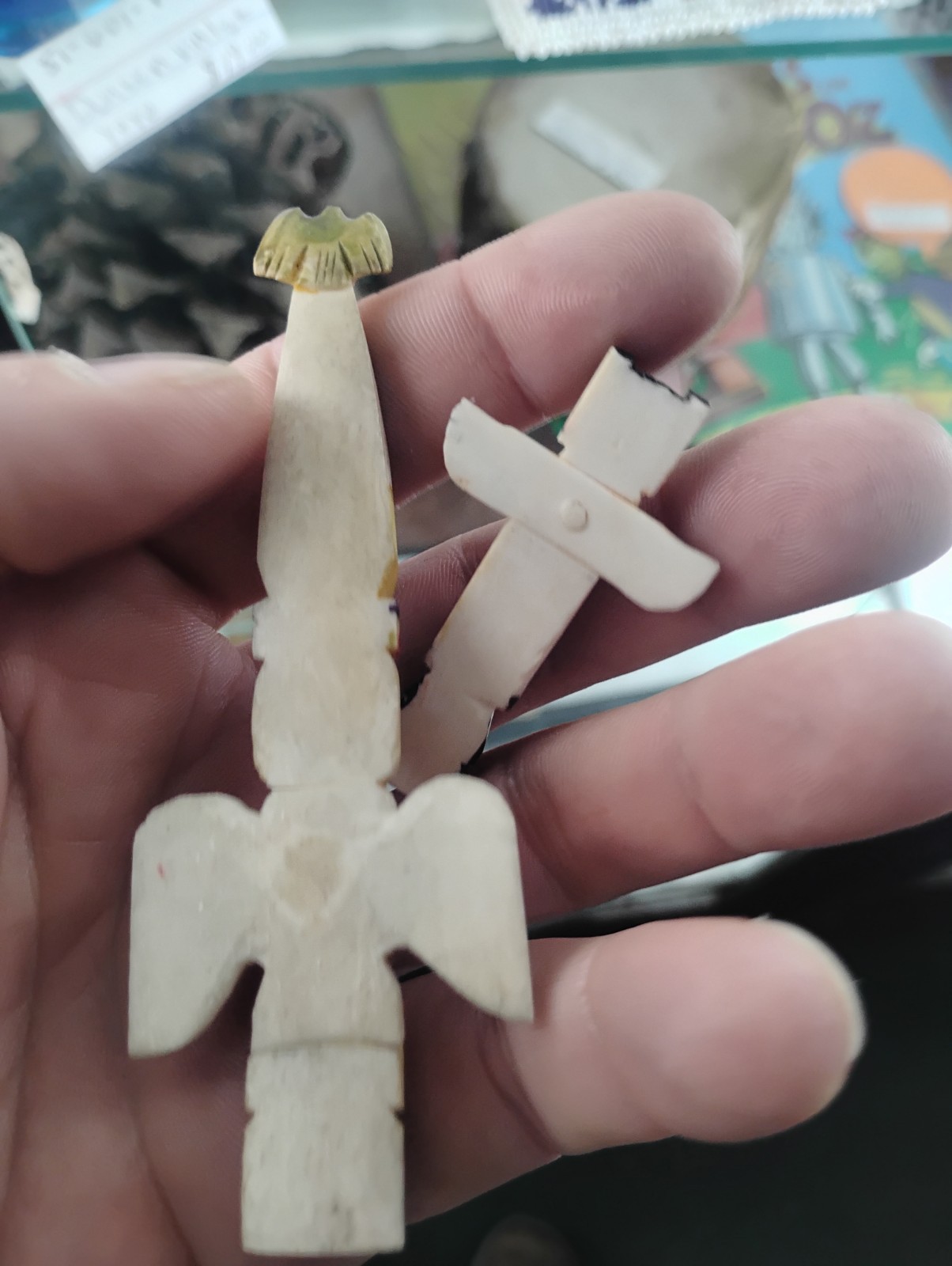 Authentic Inuit 1950 Totems Alaska