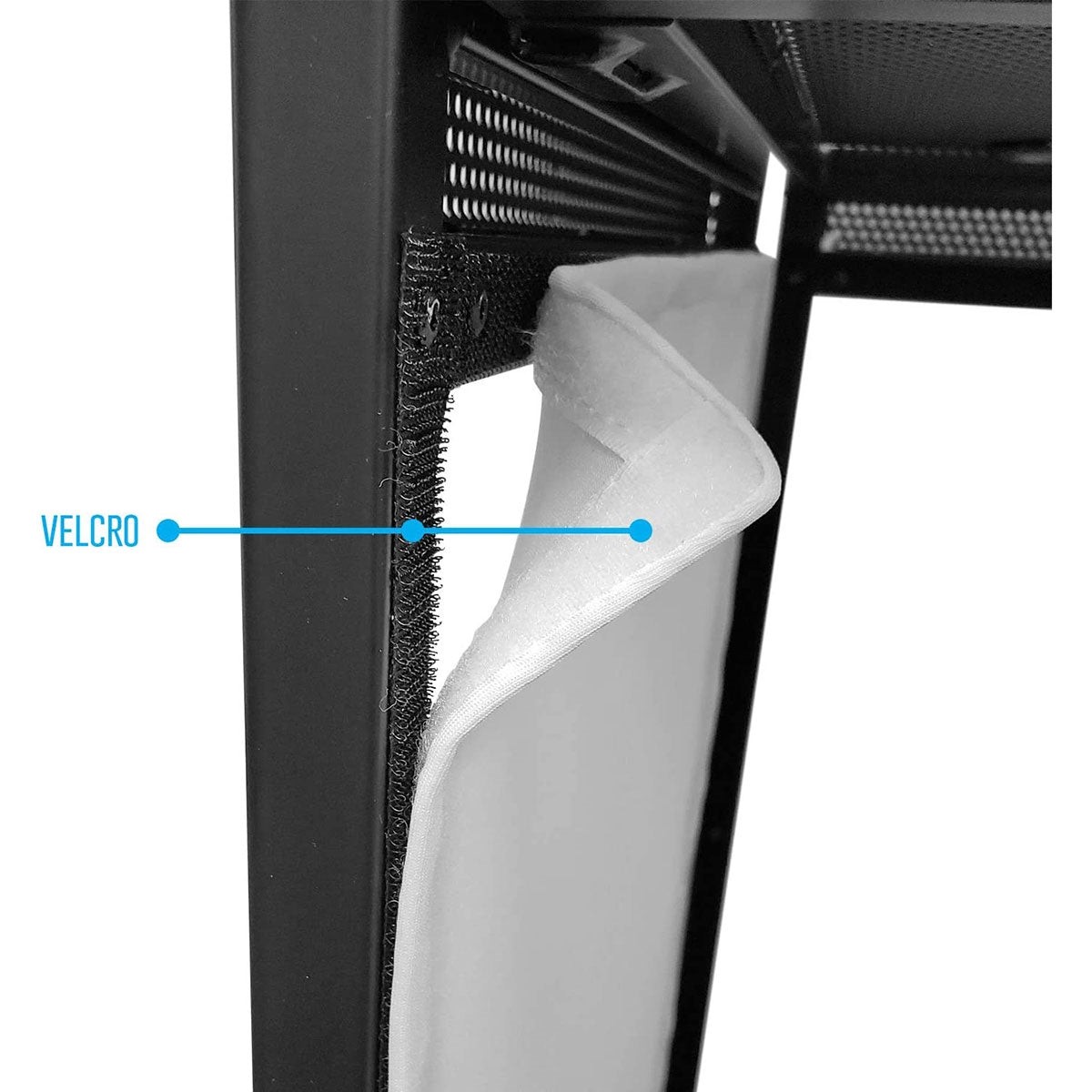 AxcessAbles DJ Facade Booth Table Stand, Black, White Scrims, Bags ES-01