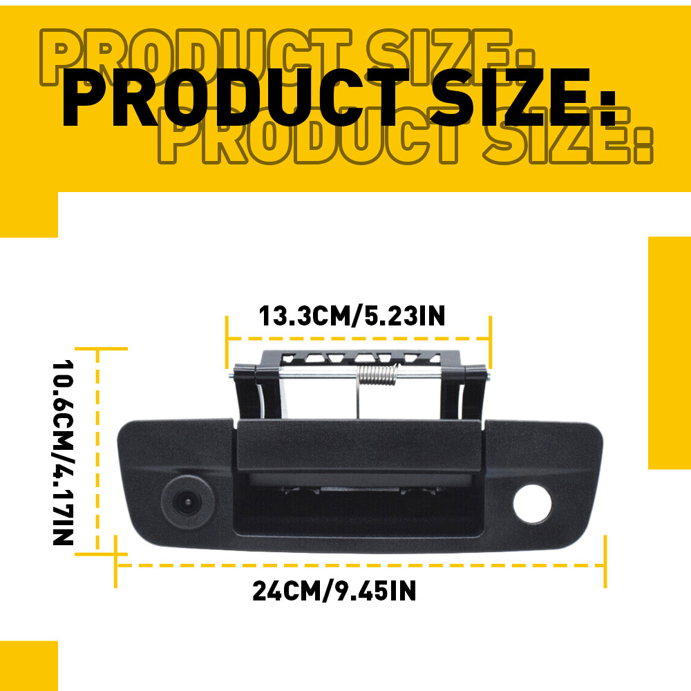 Tailgate Handle Backup Camera for 2009 2010 2011-2017 Dodge Ram 1500 2500 3500