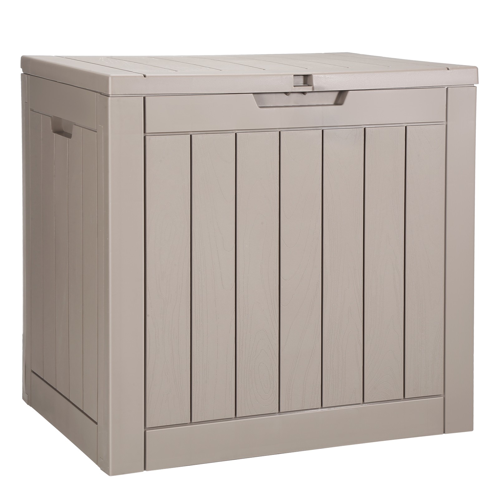 Uimoso 31-Gallon Resin Deck Box for Outdoor Storage and Patio Organization