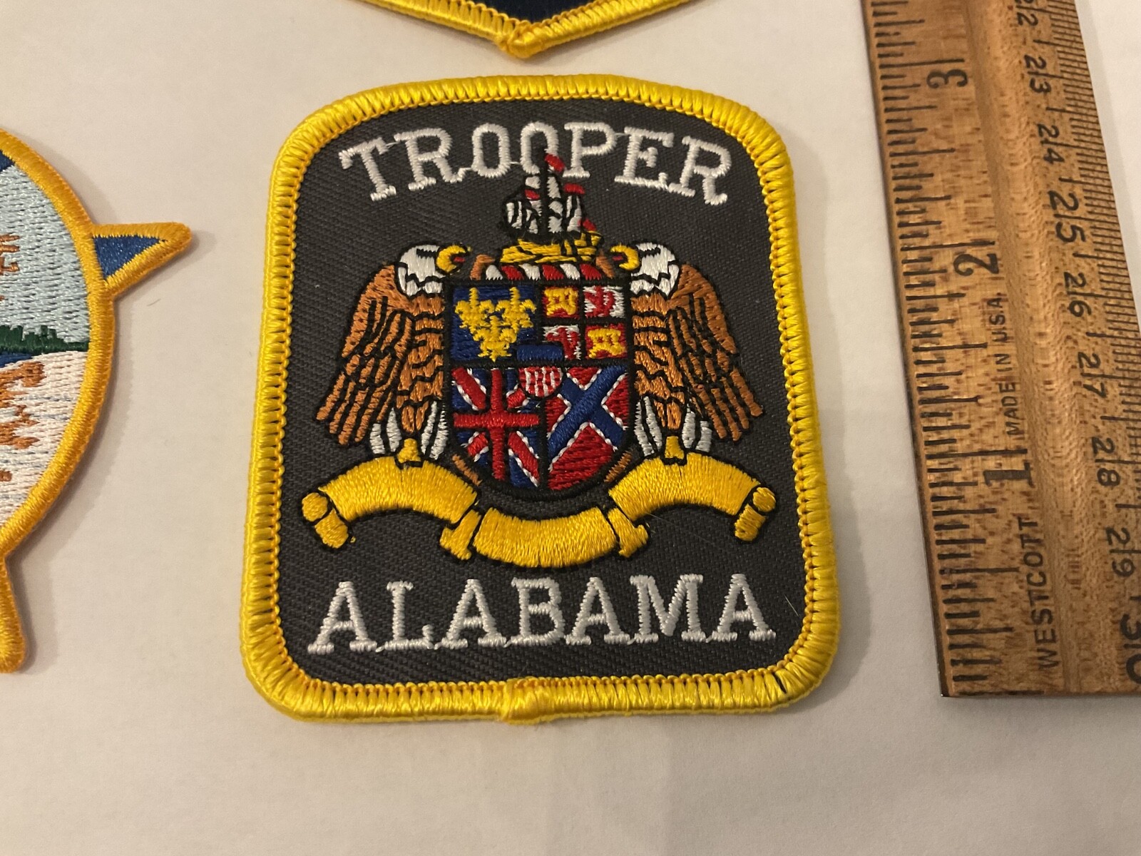 State Law Enforcement patches All different 10 piece set. All new.Hat Size Patch