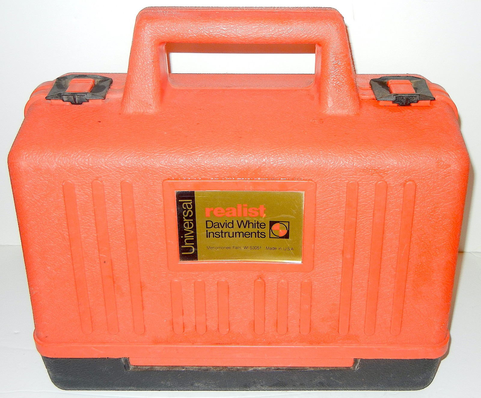 DAVID WHITE REALIST UNIVERSAL MODEL 8114 TRANSIT & CASE