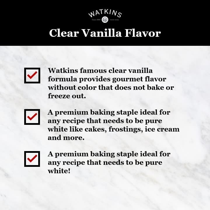 11 fl. oz Clear Vanilla Extract – No Artificial Colors, Non-GMO, Gluten-Free