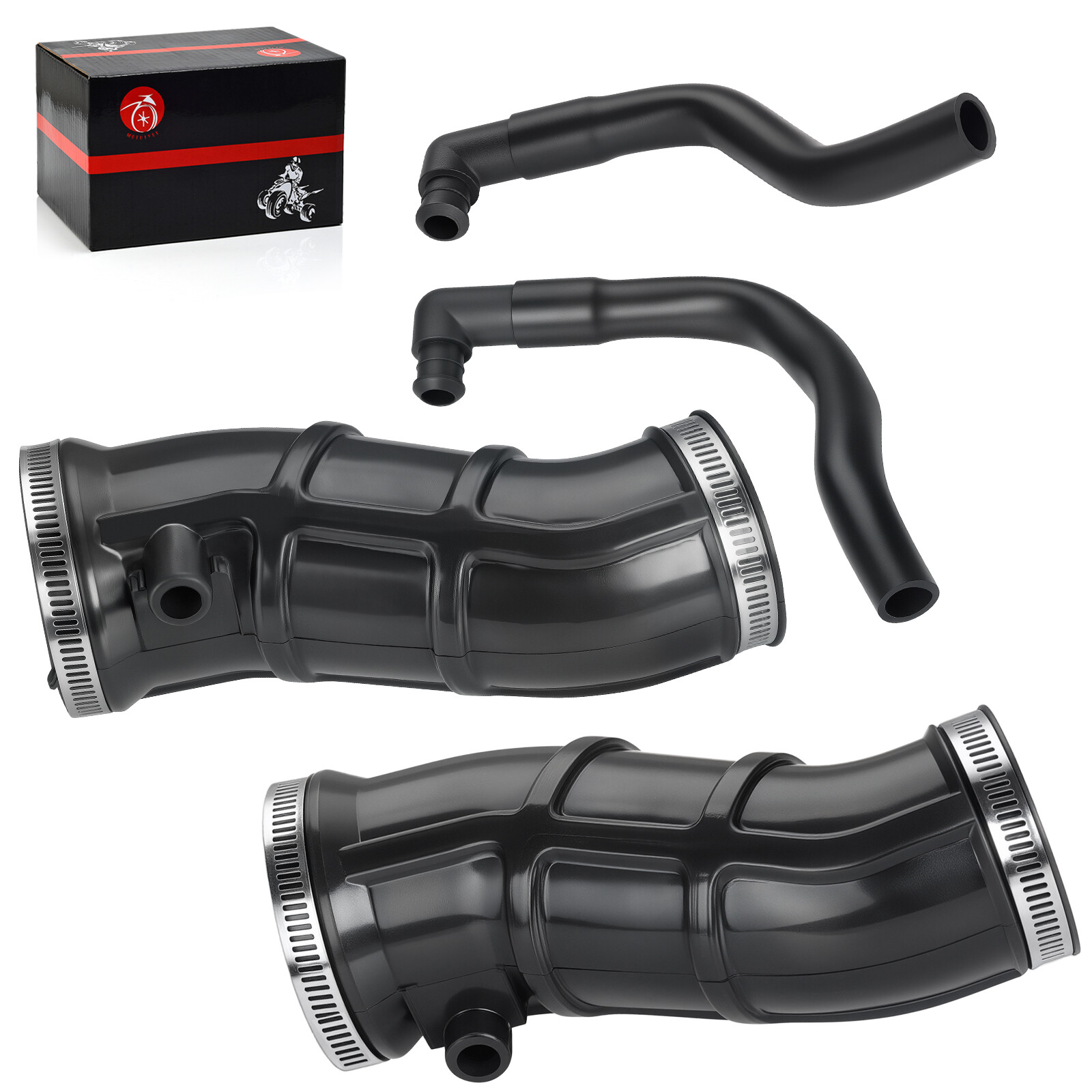 2001-2005 For Yamaha Raptor 660R YFM660R Airbox Manifold Snorkel Intake Tube L+R