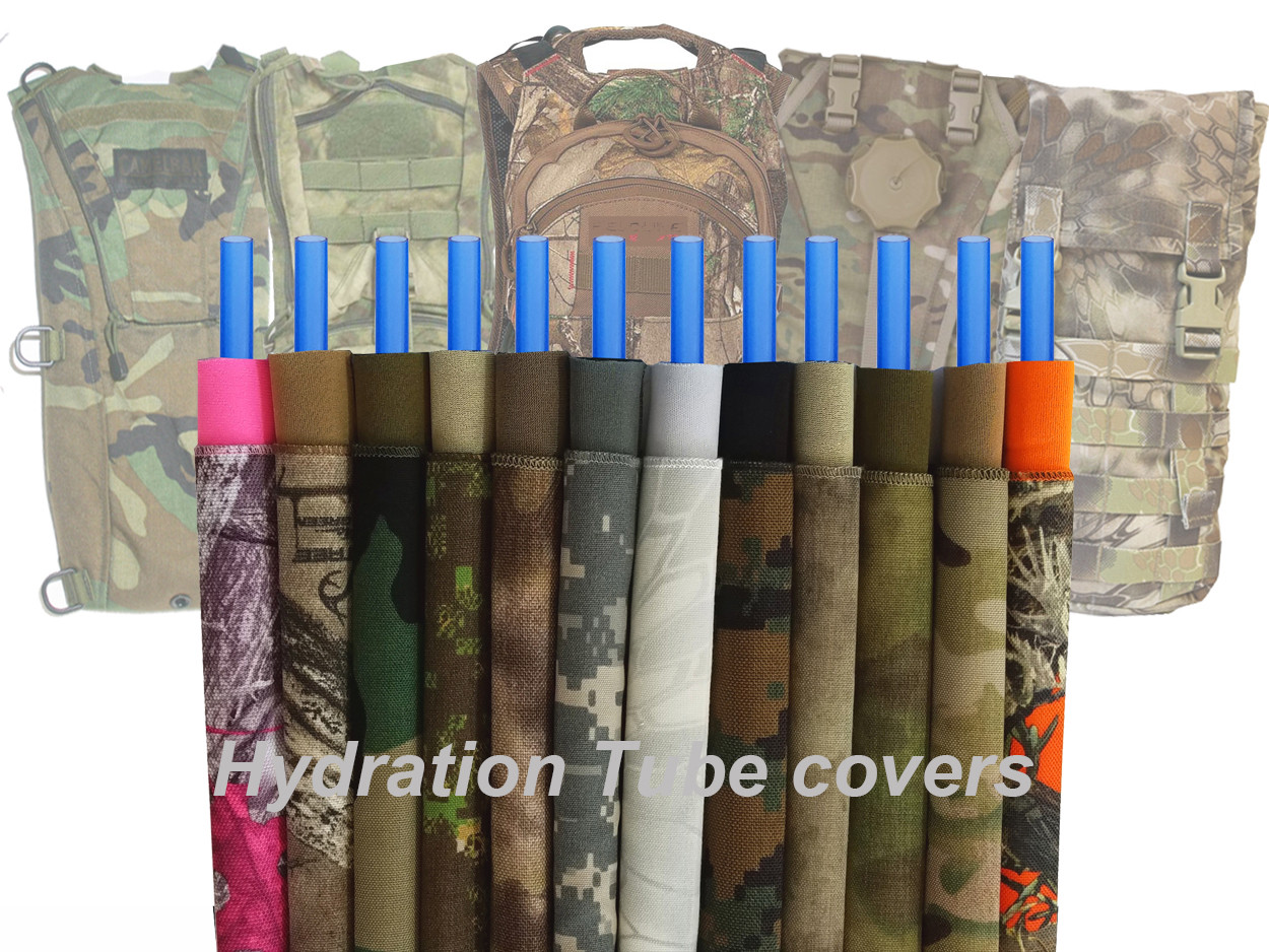 Non Insulated Hydration Backpack Water Bladder Drink Tube Hose Cover Sleeve