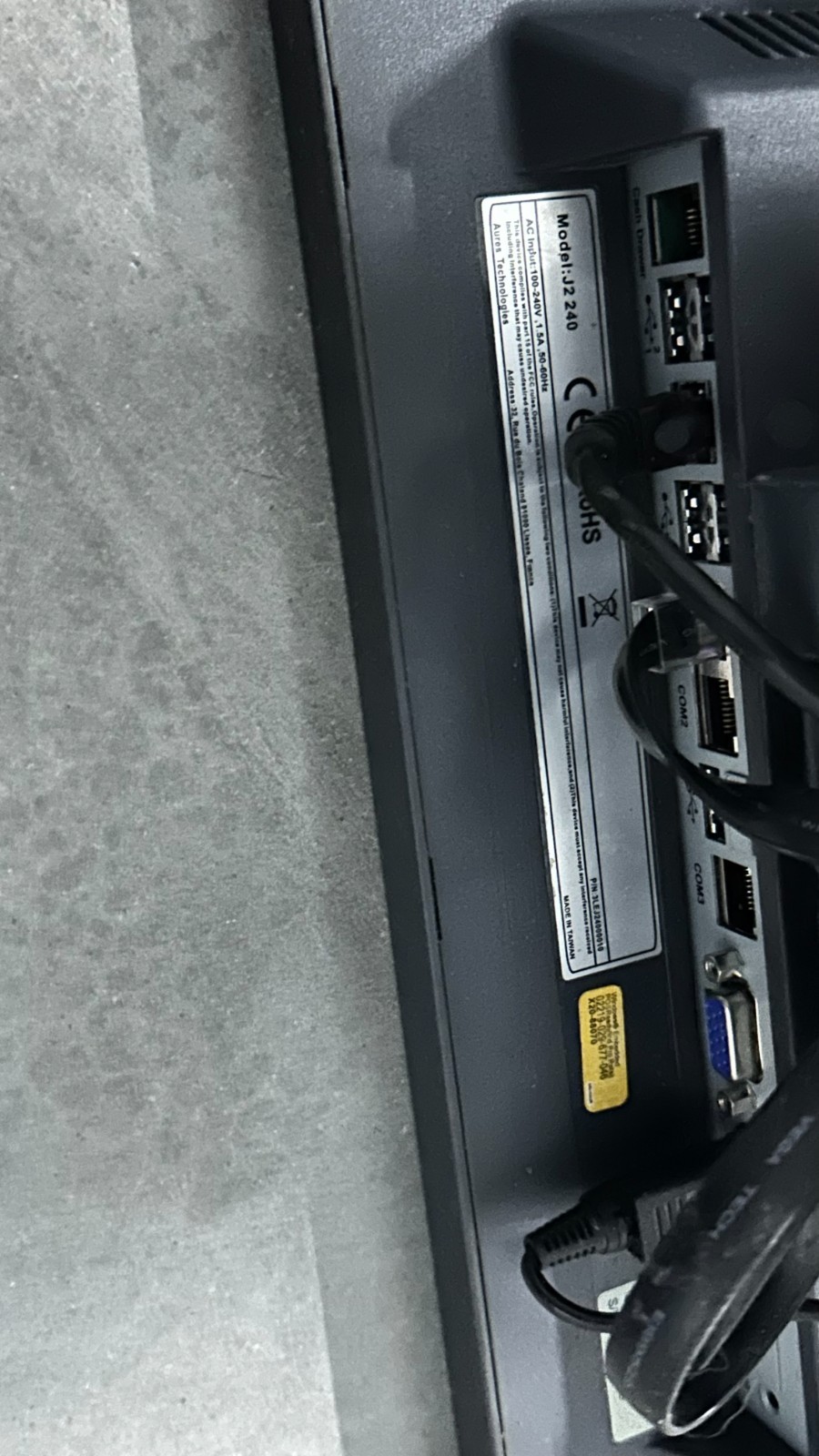 Positouch POS J2 240 Terminals Windows Embedded.