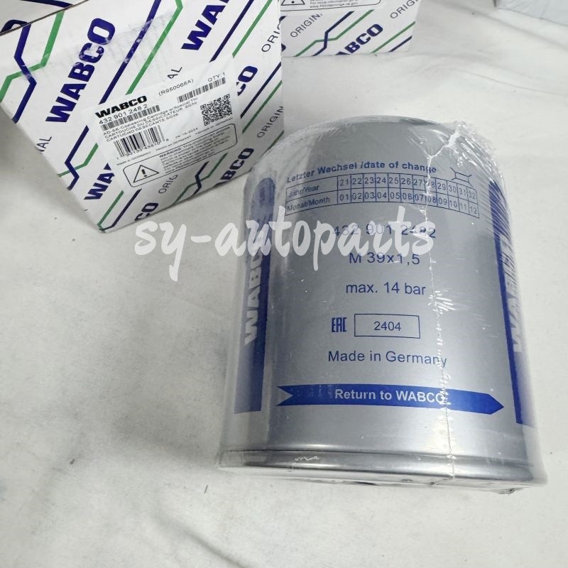 New Wabco System Saver 1200 Series Premium Oil Coalescing Air Dryer 4329012482