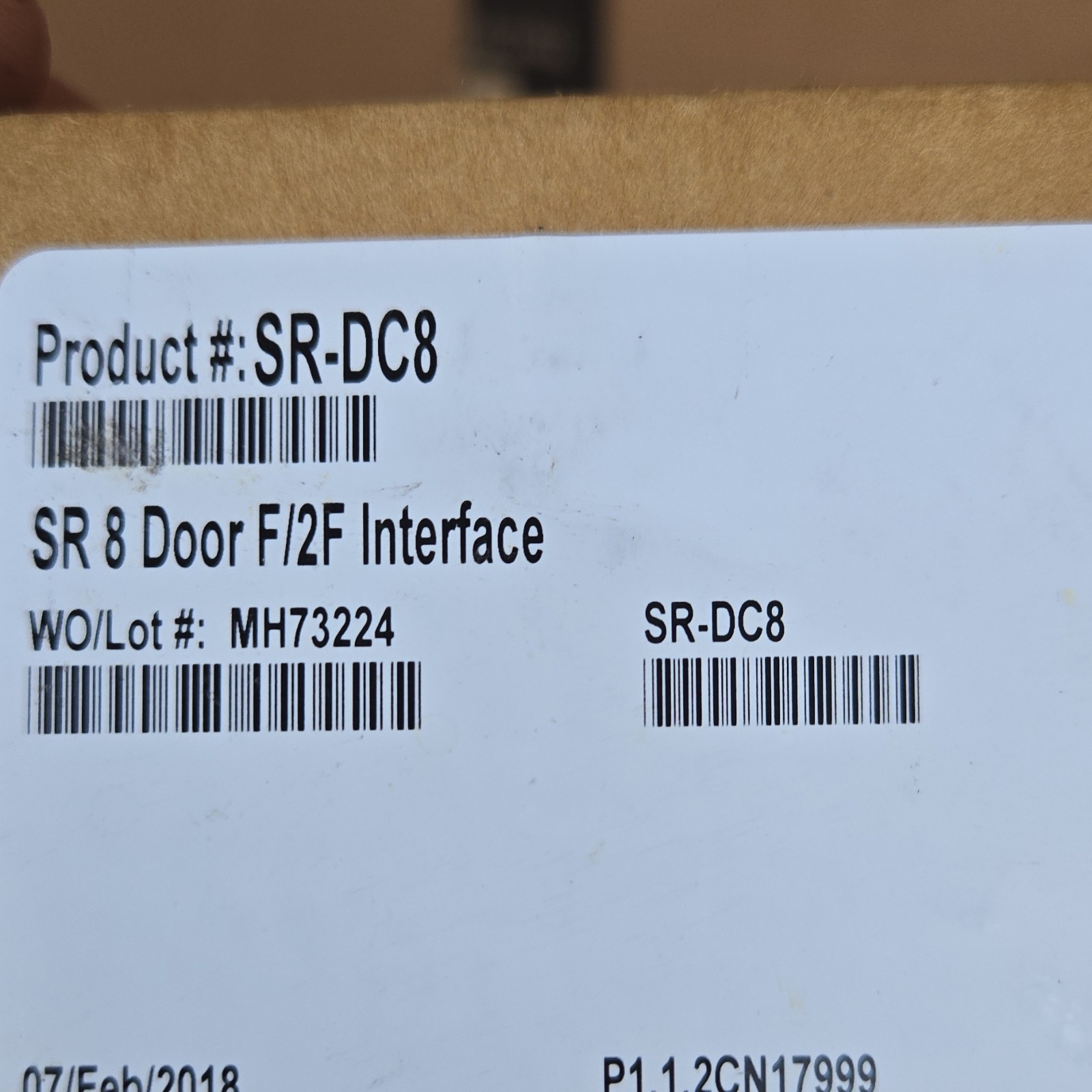 Symmetry SR-DC8 SR-DC8 8 Door F/2F Interface Access Control Board Access System