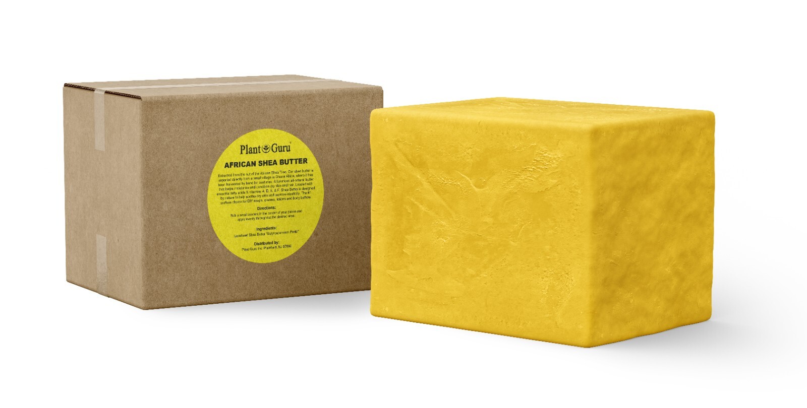 Raw African Shea Butter YELLOW 100% Pure Natural Unrefined Organic Bulk