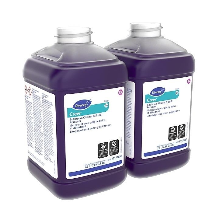 2 J-Fill Bottles Diversey 93172650 Bathroom Cleaner & Scale Remover 2.5L