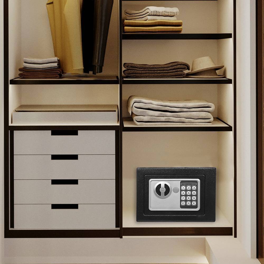 Electronic Digital Safe Box Keypad Lock Security Home Office Cash Jewelry Gun