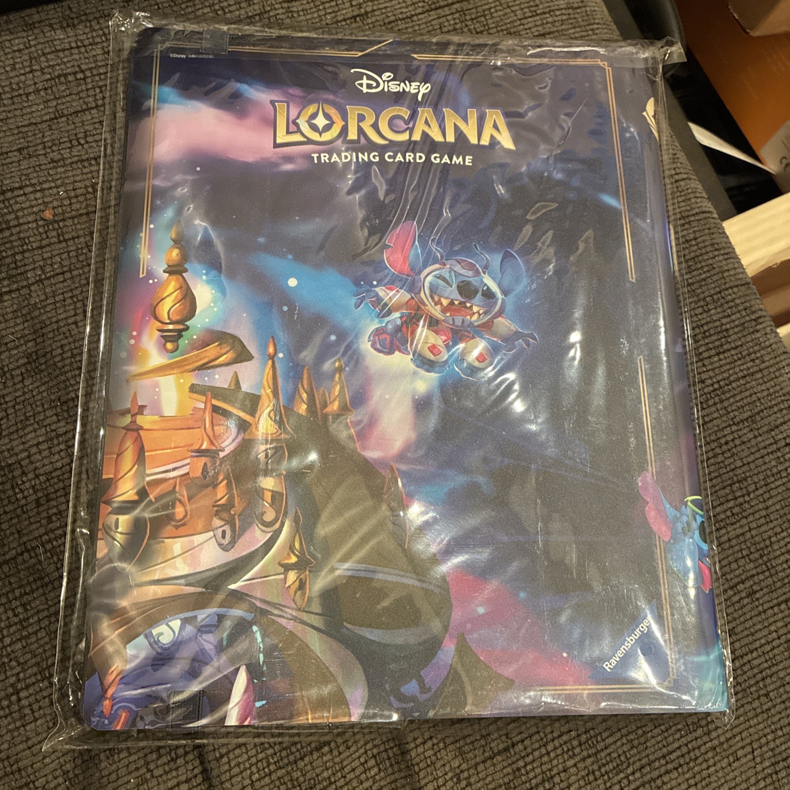 STITCH Card Binder Portfolio Disney Lorcana TCG Holds 252 Cards New Ravensburger