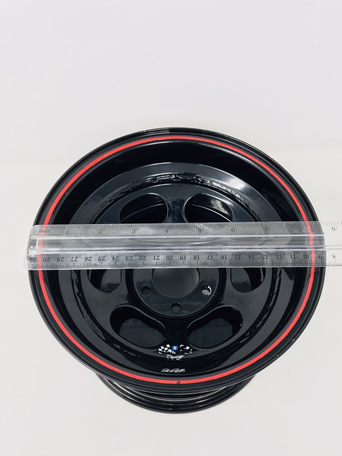 Basset Race Wheel 8” Wide Dale Earnhardt Good Wrench 1 Only 6 Lug